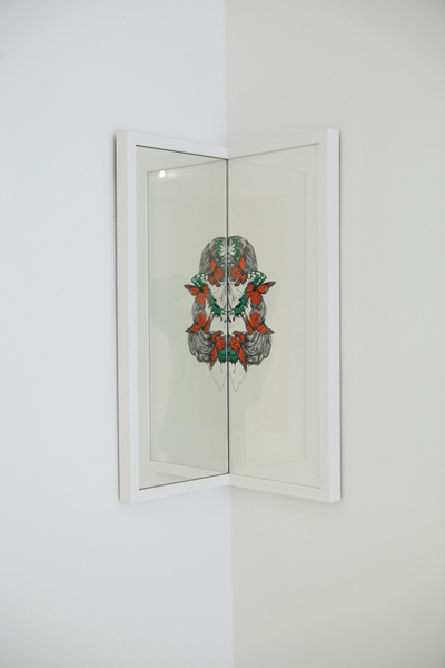 A is Green R is Red curated by Agnes b