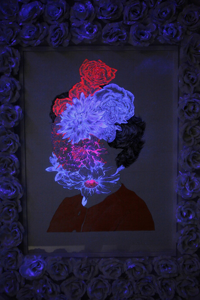 A is Green R is Red curated by Agnes b